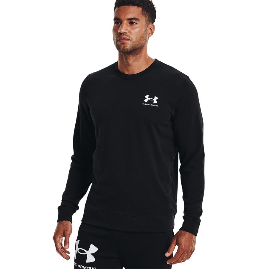 Ua Rival Terry Lc Crew felpa da uomo con cappuccio Under Armour | 13704040001